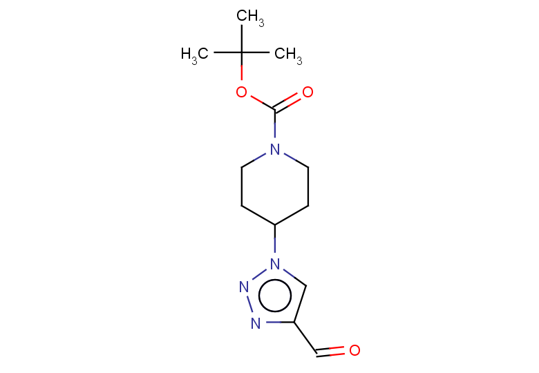 tert-butyl 4-(4-formyl-1H-1,2,3-triazol-1-yl)piperidine-1-carboxylate