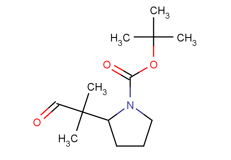 tert-butyl 2-(2-methyl-1-oxopropan-2-yl)pyrrolidine-1-carboxylate