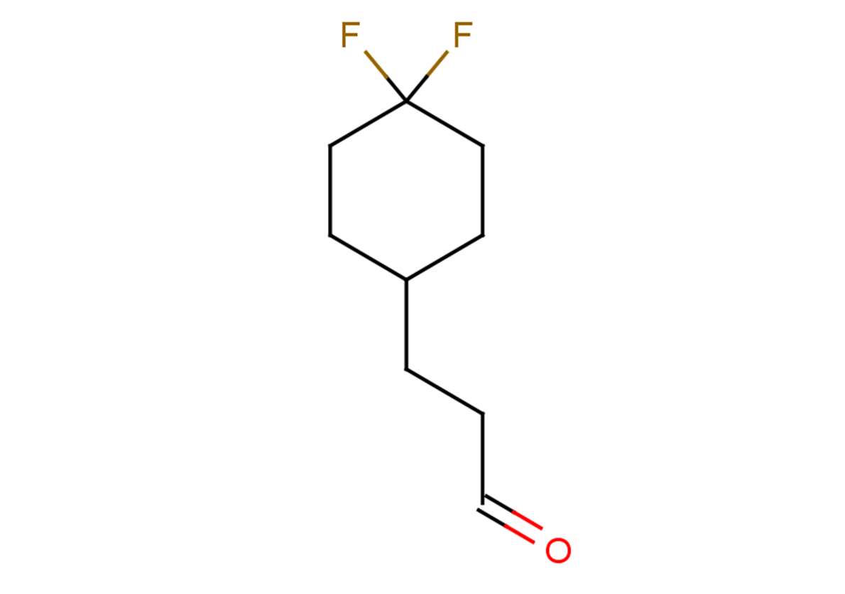 3-(4,4-difluorocyclohexyl)propanal