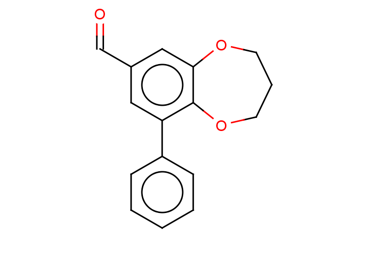 9-phenyl-3,4-dihydro-2H-1,5-benzodioxepine-7-carbaldehyde