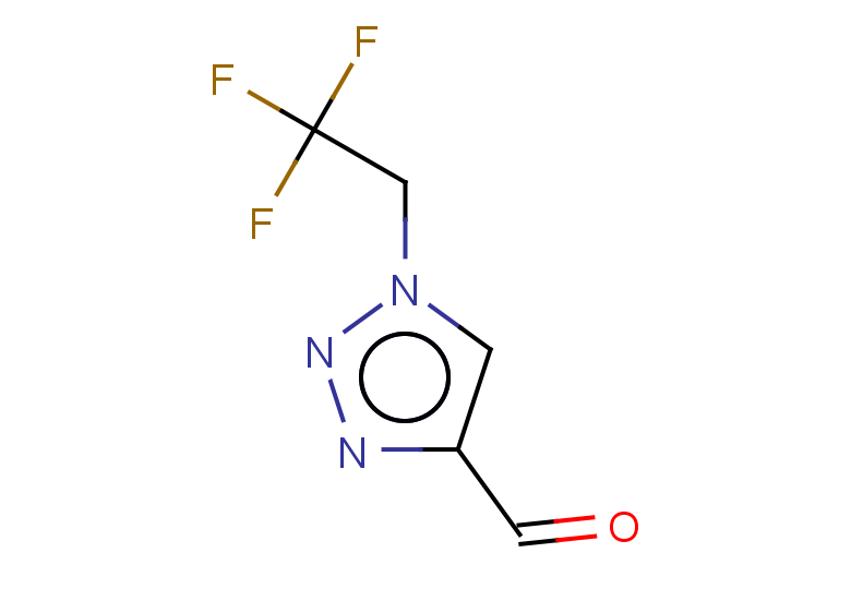1-(2,2,2-trifluoroethyl)-1H-1,2,3-triazole-4-carbaldehyde
