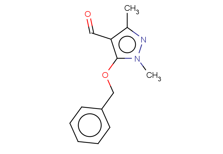 5-(benzyloxy)-1,3-dimethyl-1H-pyrazole-4-carbaldehyde