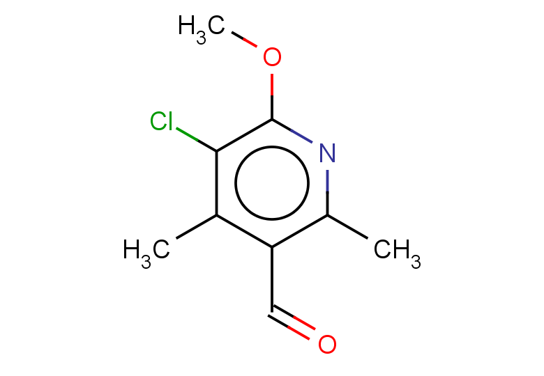 5-chloro-6-methoxy-2,4-dimethylpyridine-3-carbaldehyde