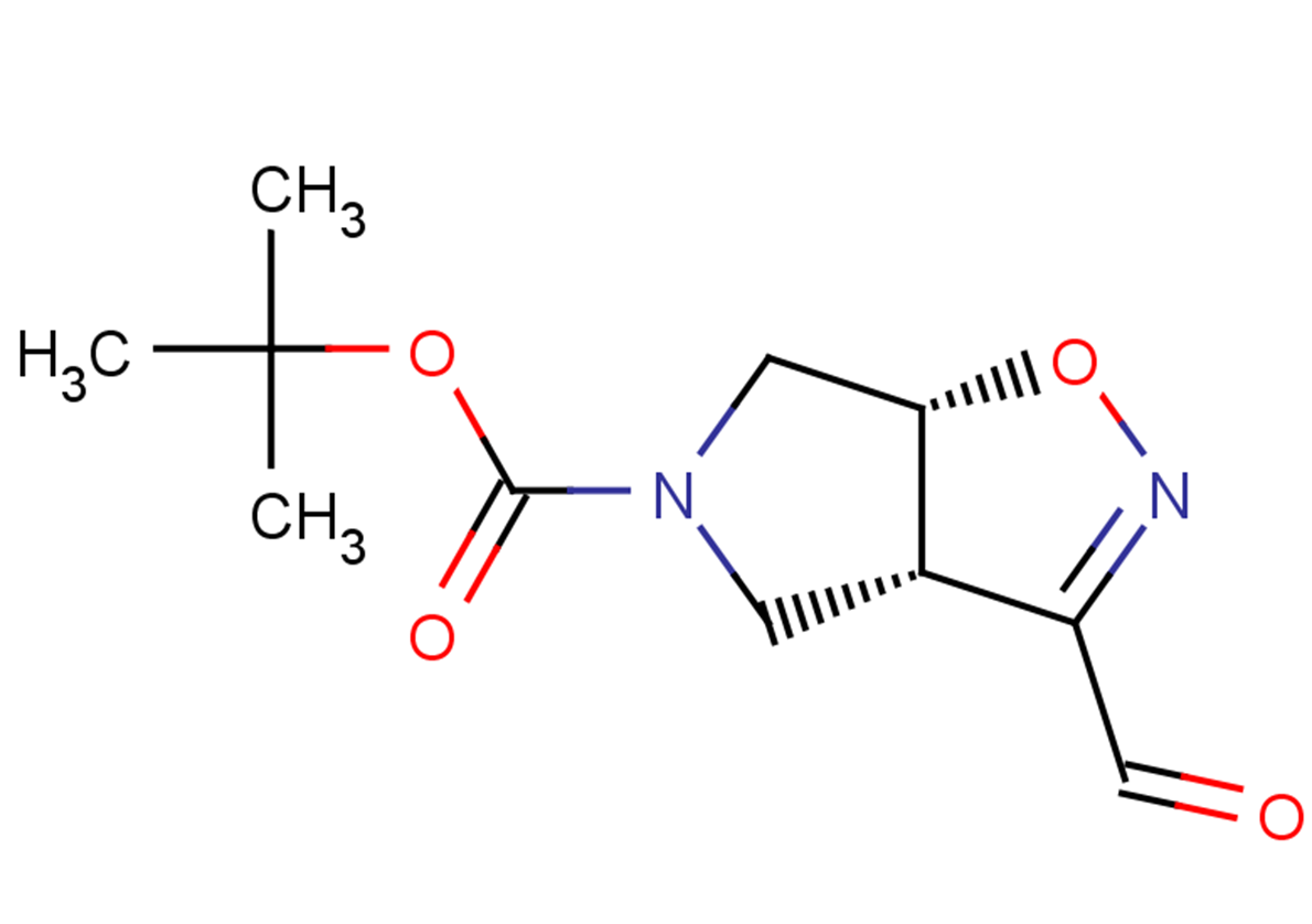 rac-tert-butyl (3aR,6aS)-3-formyl-3aH,4H,5H,6H,6aH-pyrrolo[3,4-d][1,2]oxazole-5-carboxylate