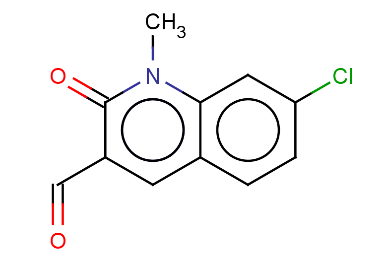 7-chloro-1-methyl-2-oxo-1,2-dihydroquinoline-3-carbaldehyde