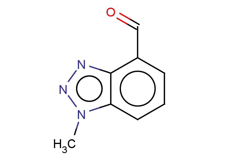1-methyl-1H-1,2,3-benzotriazole-4-carbaldehyde