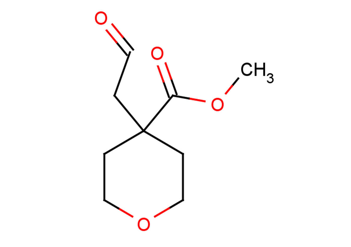 methyl 4-(2-oxoethyl)oxane-4-carboxylate