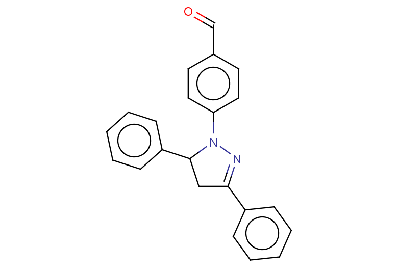 4-(3,5-diphenyl-4,5-dihydro-1H-pyrazol-1-yl)benzaldehyde