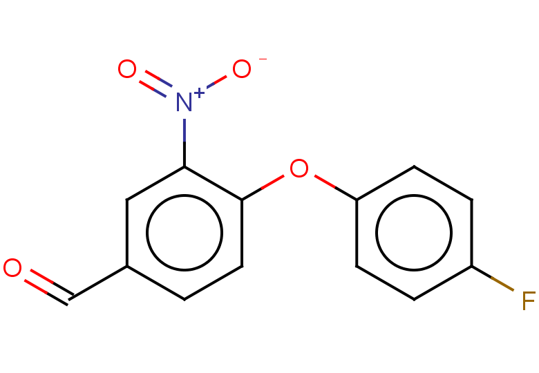 4-(4-fluorophenoxy)-3-nitrobenzaldehyde