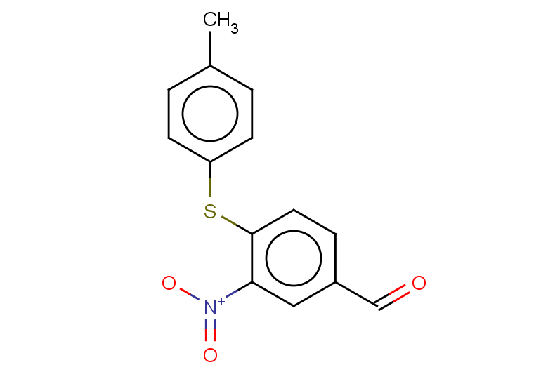 4-[(4-methylphenyl)sulfanyl]-3-nitrobenzaldehyde