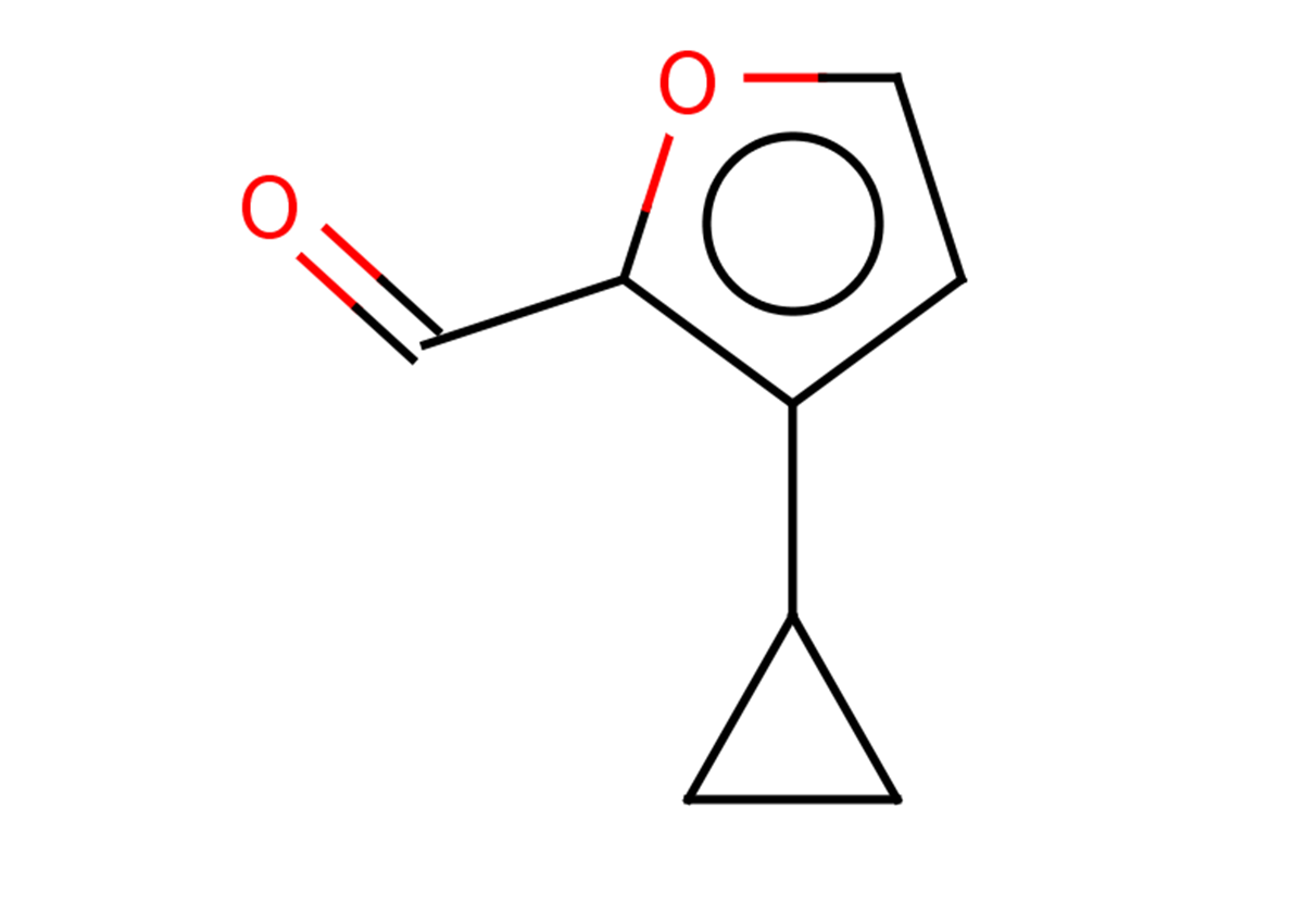 3-cyclopropylfuran-2-carbaldehyde