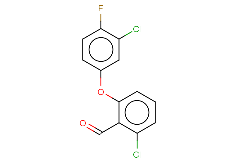 2-chloro-6-(3-chloro-4-fluorophenoxy)benzaldehyde