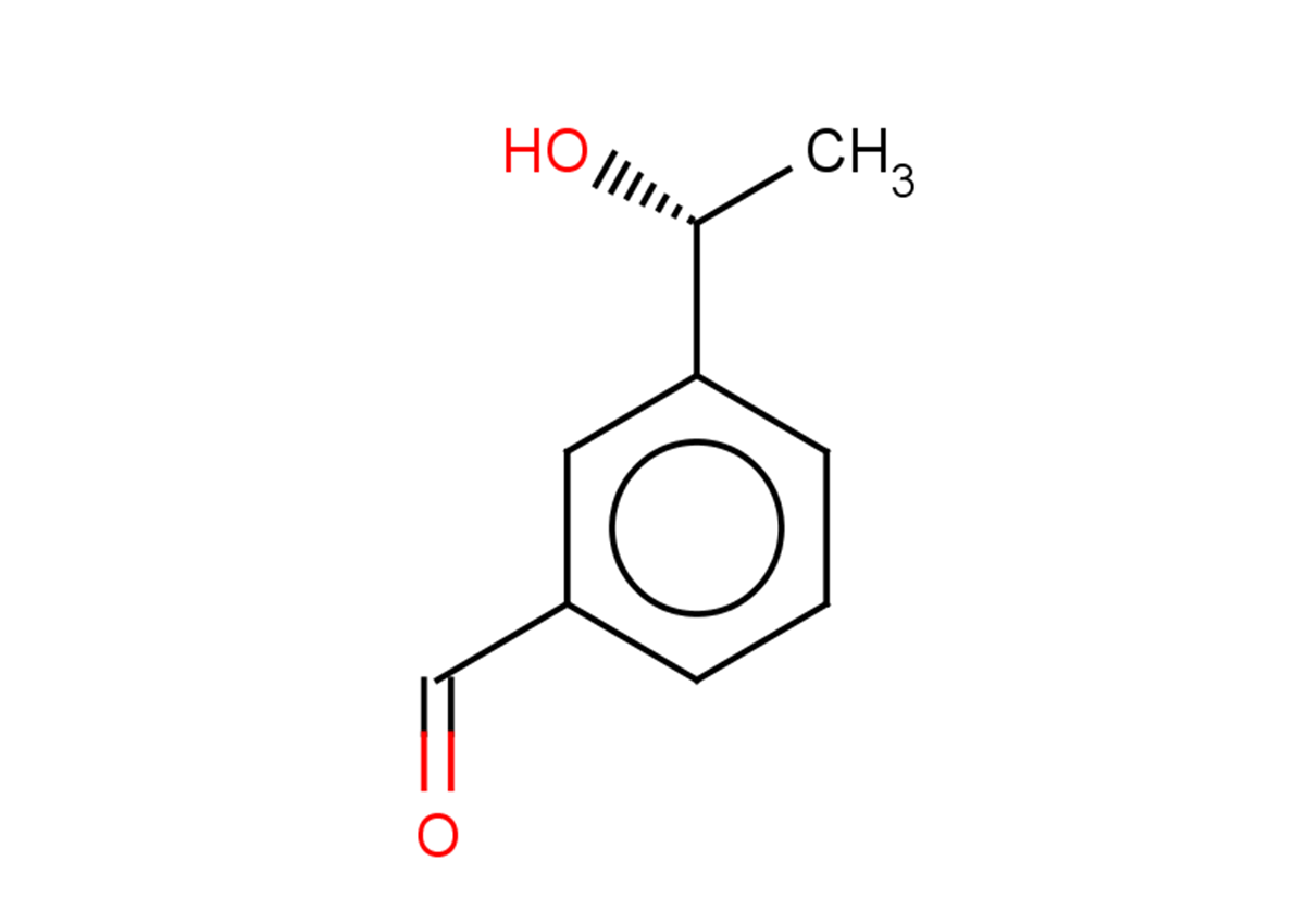 3-[(1R)-1-hydroxyethyl]benzaldehyde