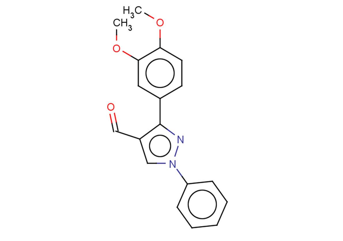 3-(3,4-dimethoxyphenyl)-1-phenyl-1H-pyrazole-4-carbaldehyde