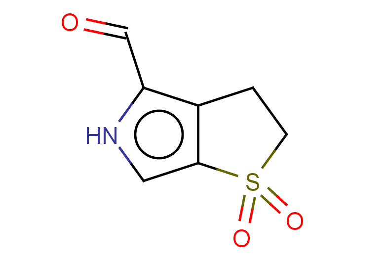 1,1-dioxo-2H,3H,5H-1lambda6-thieno[2,3-c]pyrrole-4-carbaldehyde