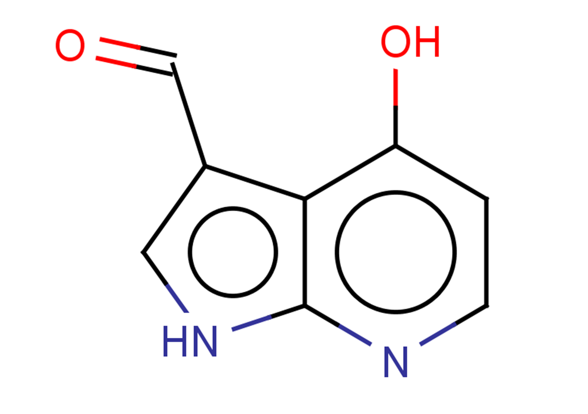 4-hydroxy-1H-pyrrolo[2,3-b]pyridine-3-carboxaldehyde