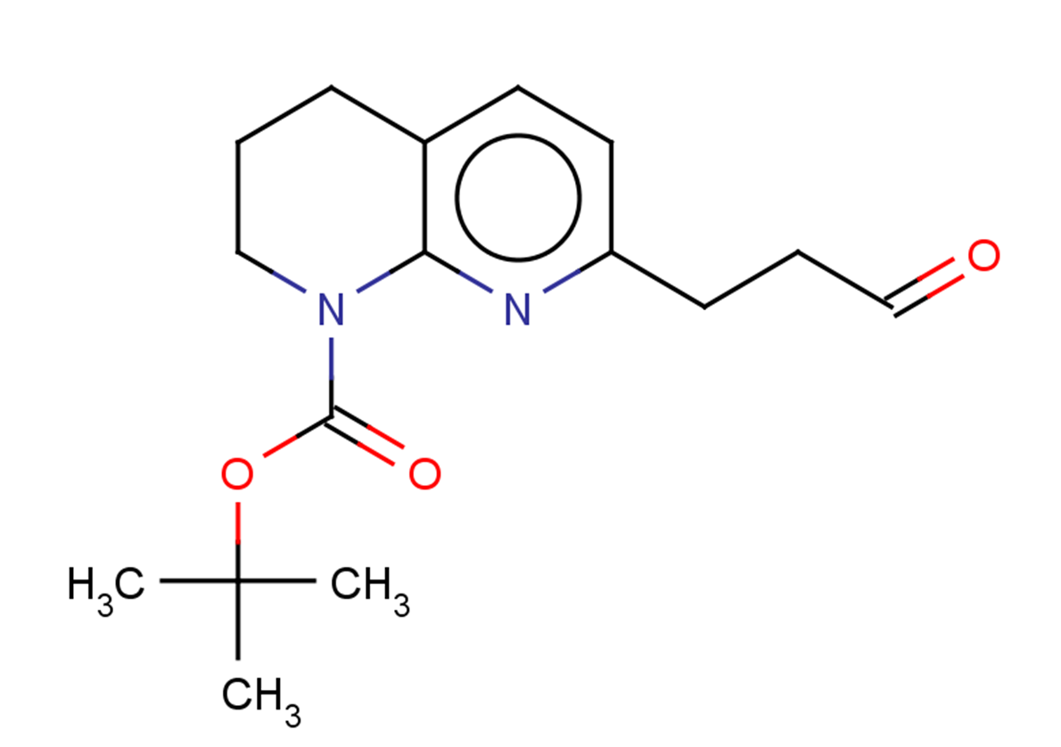 tert-butyl 7-(3-oxopropyl)-1,2,3,4-tetrahydro-1,8-naphthyridine-1-carboxylate