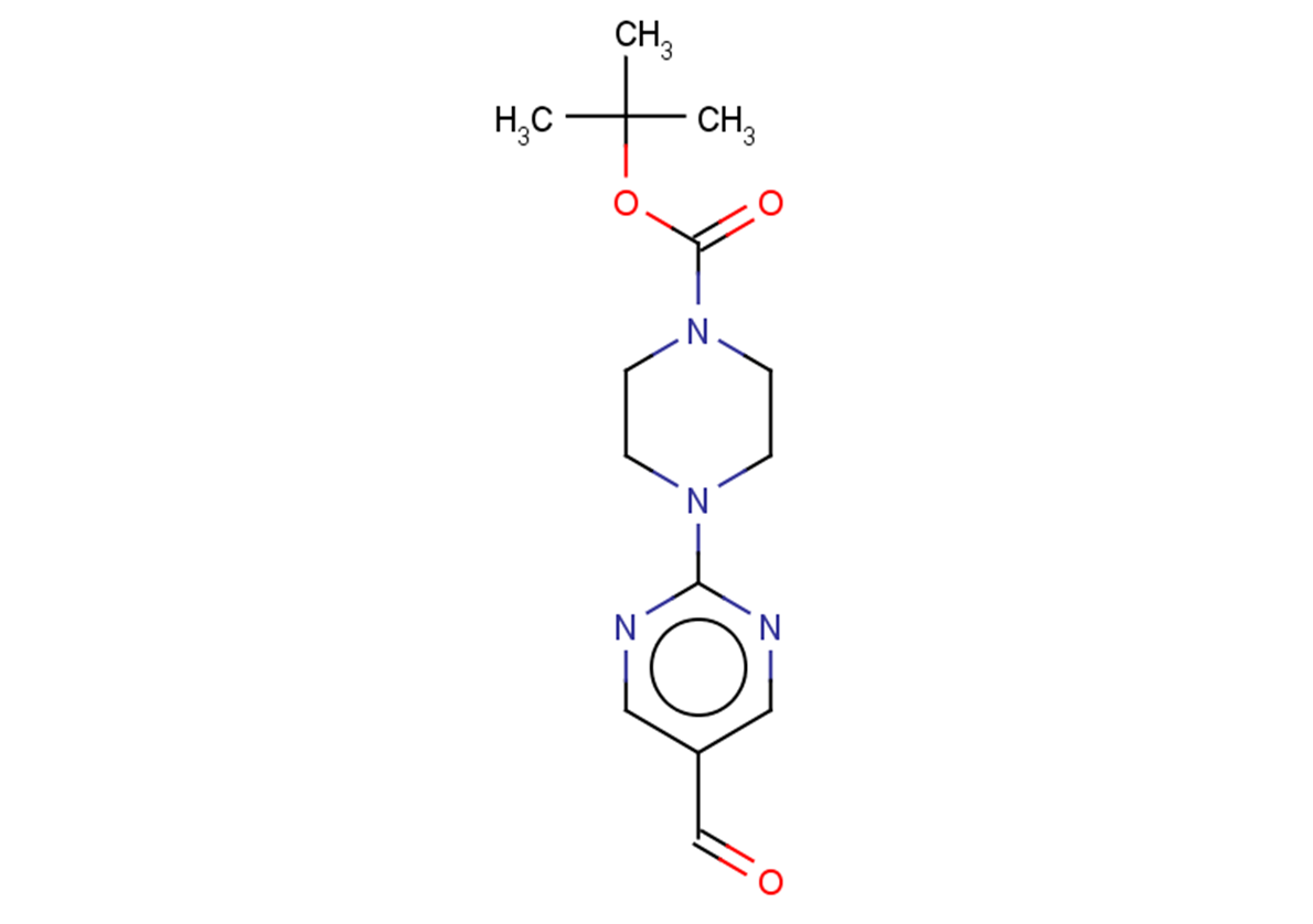 tert-butyl 4-(5-formylpyrimidin-2-yl)piperazine-1-carboxylate