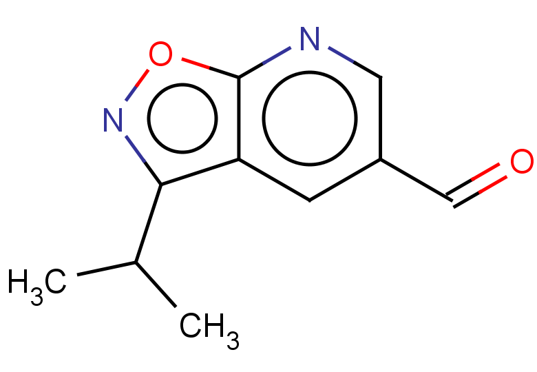 3-(propan-2-yl)-[1,2]oxazolo[5,4-b]pyridine-5-carbaldehyde