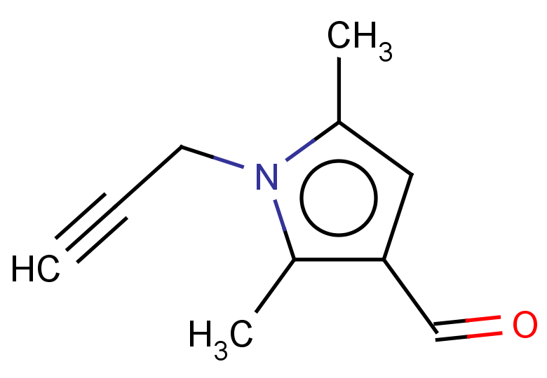 2,5-dimethyl-1-(prop-2-yn-1-yl)-1H-pyrrole-3-carbaldehyde