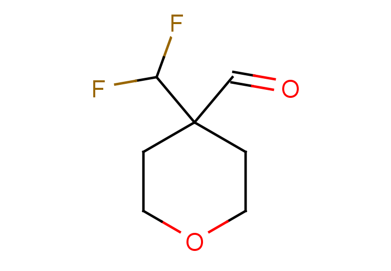 4-(difluoromethyl)oxane-4-carbaldehyde