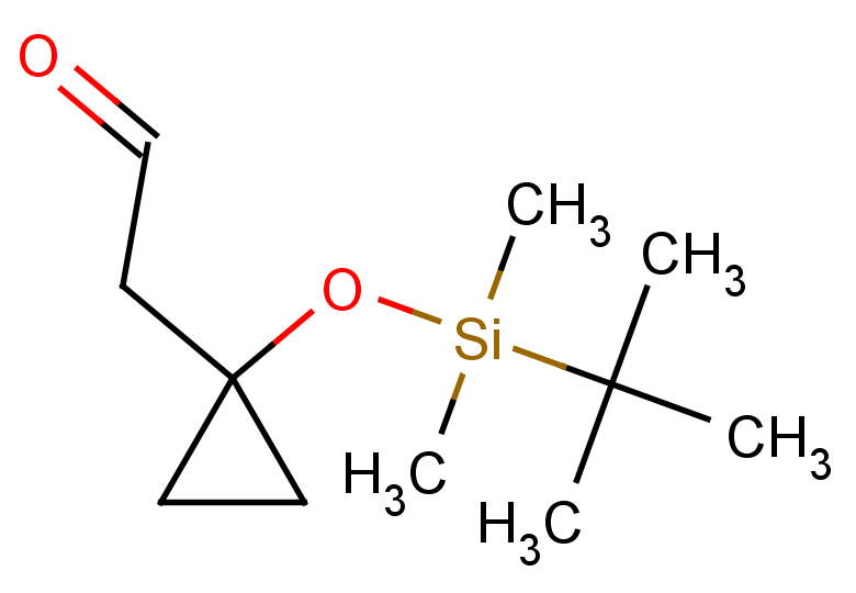 2-{1-[(tert-butyldimethylsilyl)oxy]cyclopropyl}acetaldehyde