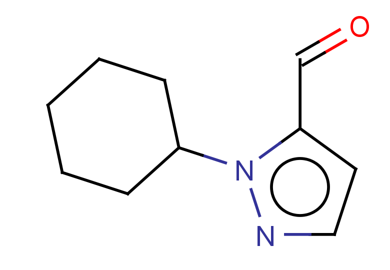 1-cyclohexyl-1H-pyrazole-5-carbaldehyde