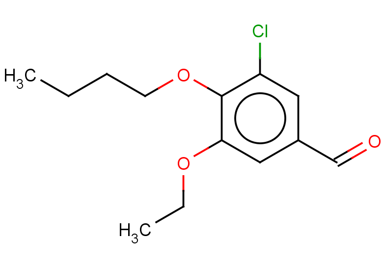 4-butoxy-3-chloro-5-ethoxybenzaldehyde