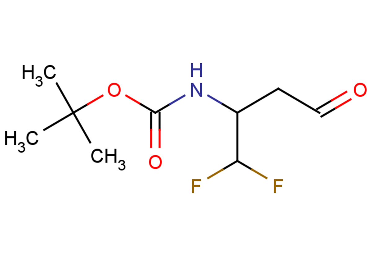 tert-butyl N-(1,1-difluoro-4-oxobutan-2-yl)carbamate