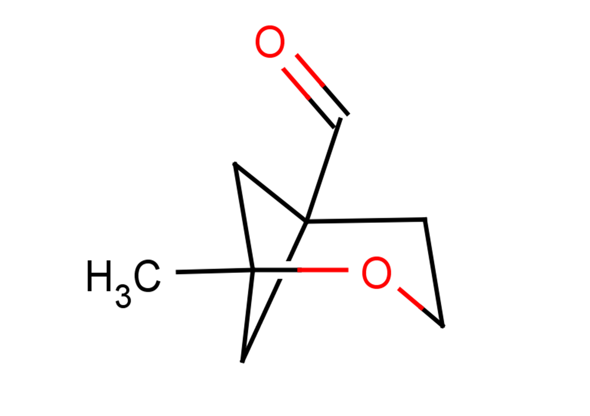 1-methyl-2-oxabicyclo[3.1.1]heptane-5-carbaldehyde