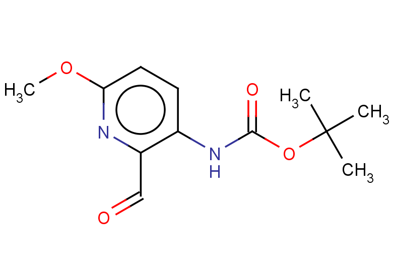 tert-butyl N-(2-formyl-6-methoxypyridin-3-yl)carbamate