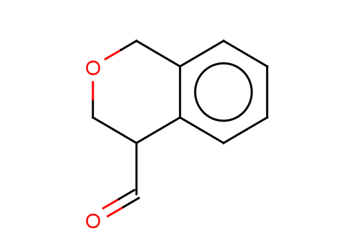 3,4-dihydro-1H-2-benzopyran-4-carbaldehyde