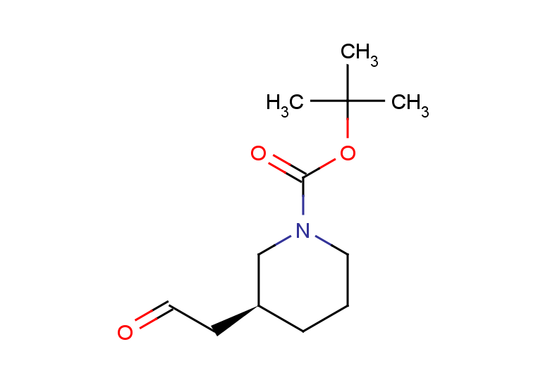 tert-butyl (3S)-3-(2-oxoethyl)piperidine-1-carboxylate