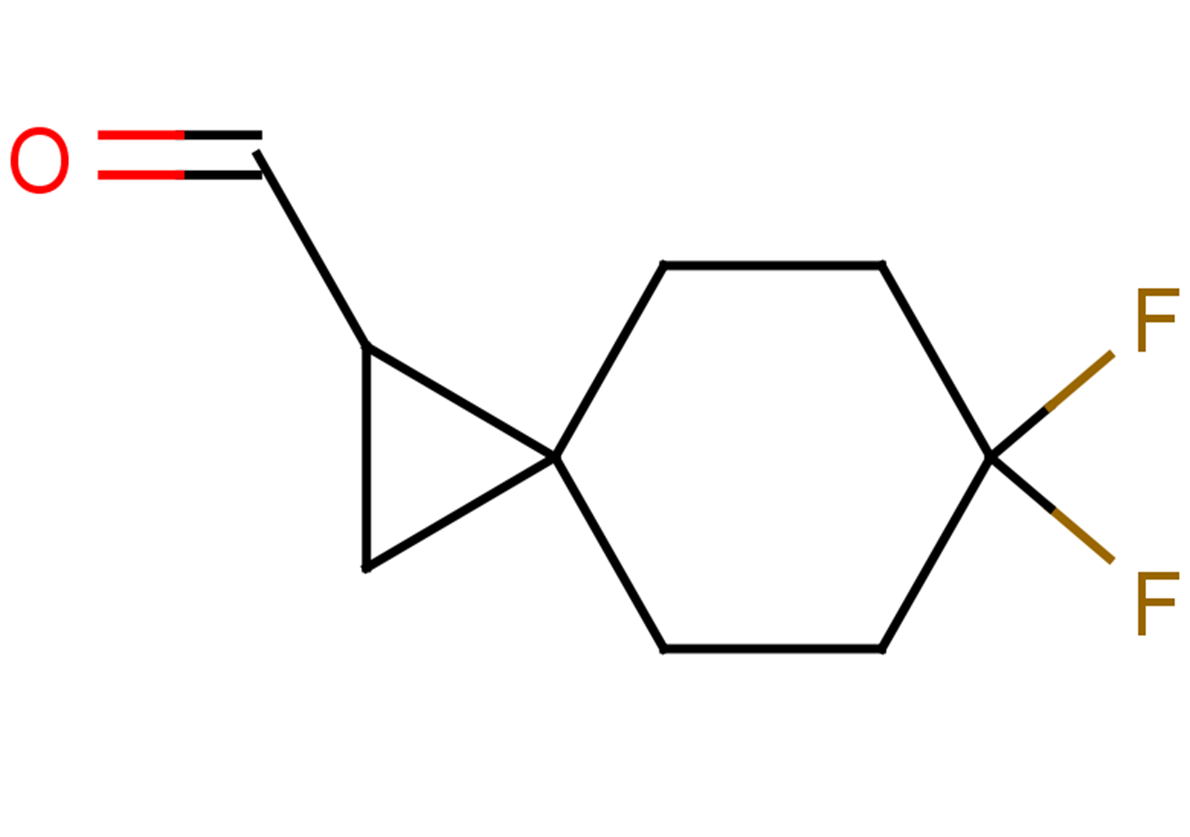 6,6-difluorospiro[2.5]octane-1-carbaldehyde