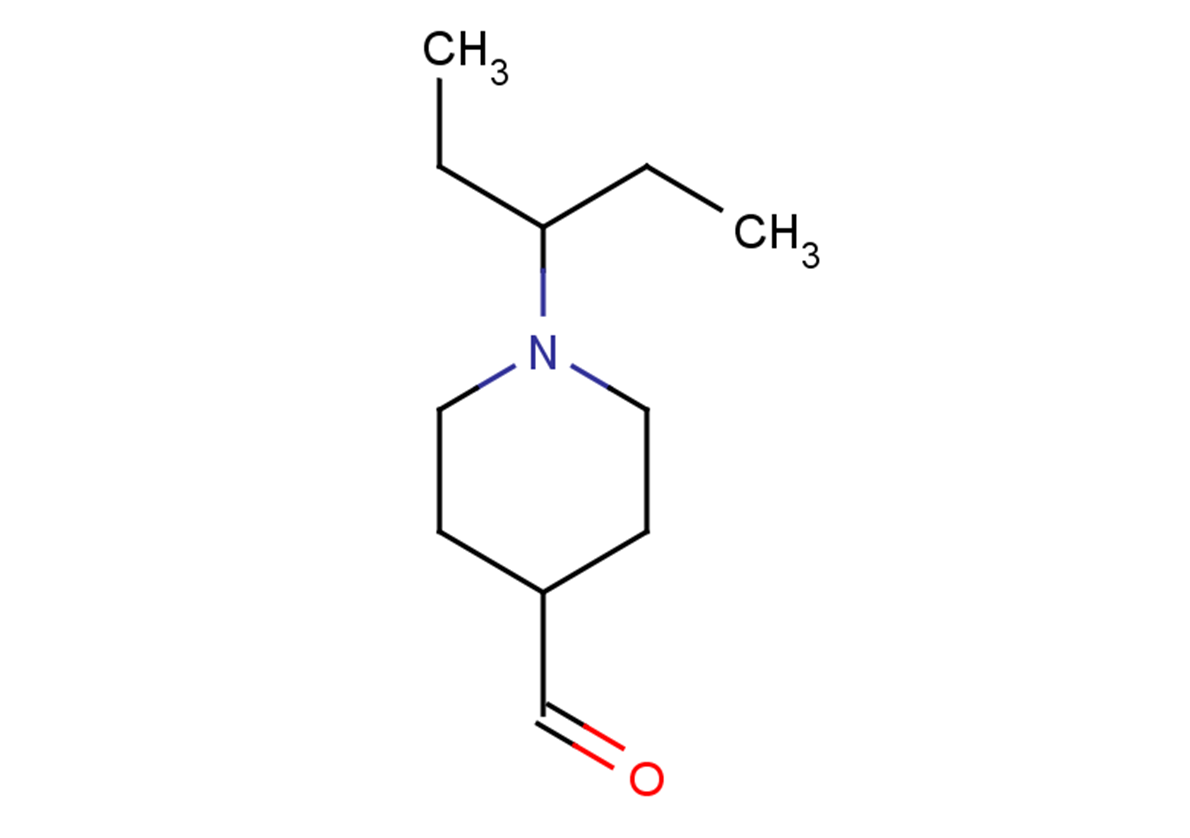 1-(pentan-3-yl)piperidine-4-carbaldehyde
