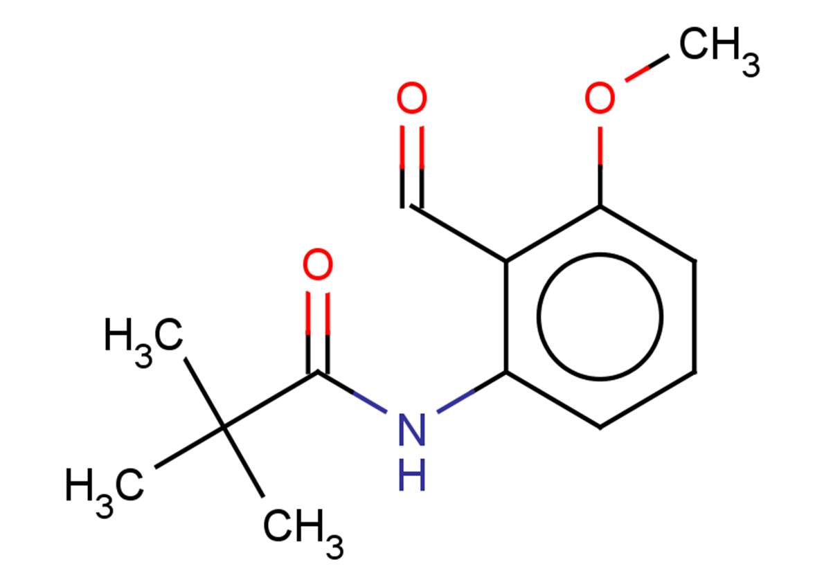 N-(2-formyl-3-methoxyphenyl)-2,2-dimethylpropanamide