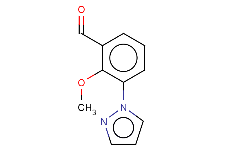2-methoxy-3-(1H-pyrazol-1-yl)benzaldehyde