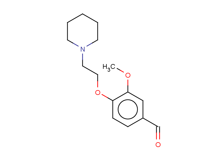 3-METHOXY-4-[2-(1-PIPERIDINYL)ETHOXY]BENZALDEHYDE