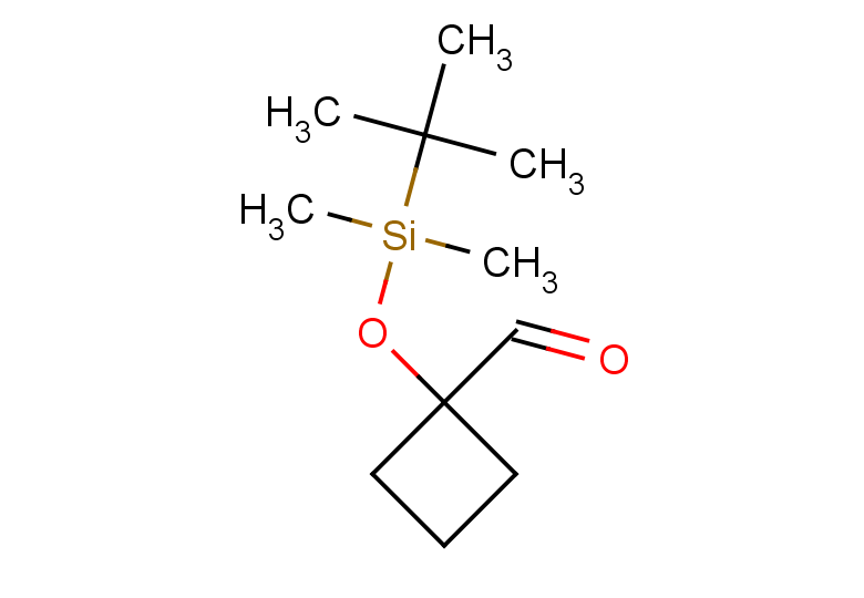1-[(tert-butyldimethylsilyl)oxy]cyclobutane-1-carbaldehyde