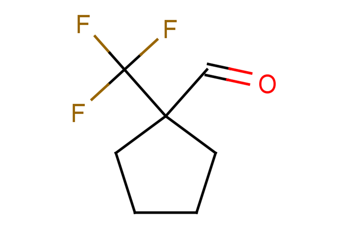 1-(trifluoromethyl)cyclopentane-1-carbaldehyde