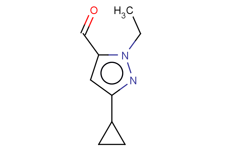 3-cyclopropyl-1-ethyl-1H-pyrazole-5-carbaldehyde