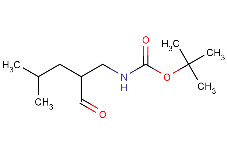 tert-butyl N-[2-(2-methylpropyl)-3-oxopropyl]carbamate