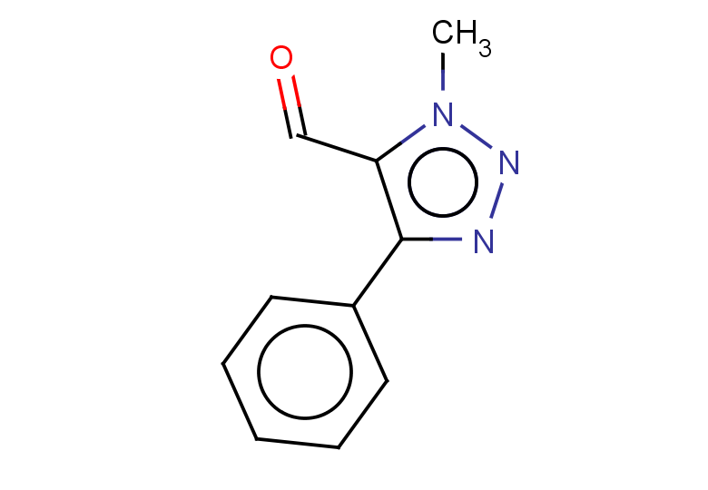 1-methyl-4-phenyl-1H-1,2,3-triazole-5-carbaldehyde