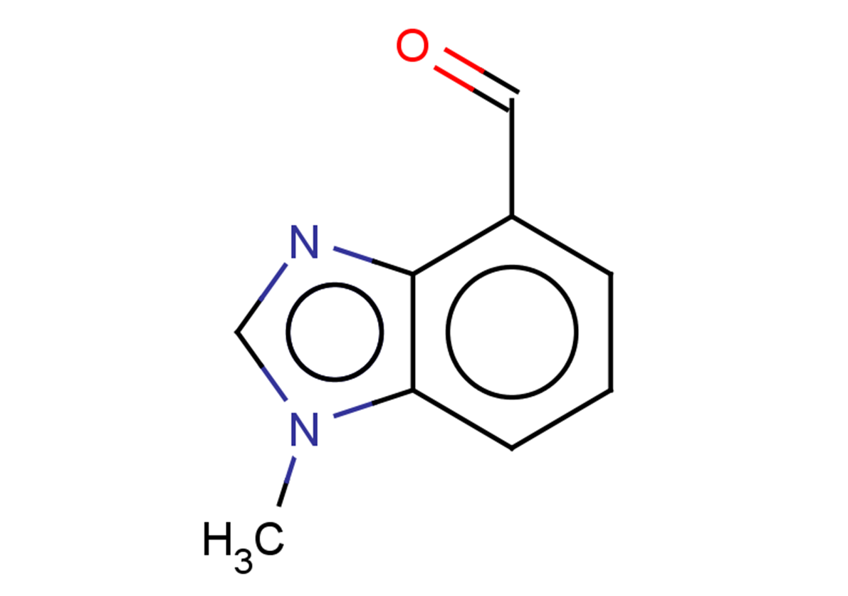 1-methyl-1H-1,3-benzodiazole-4-carbaldehyde