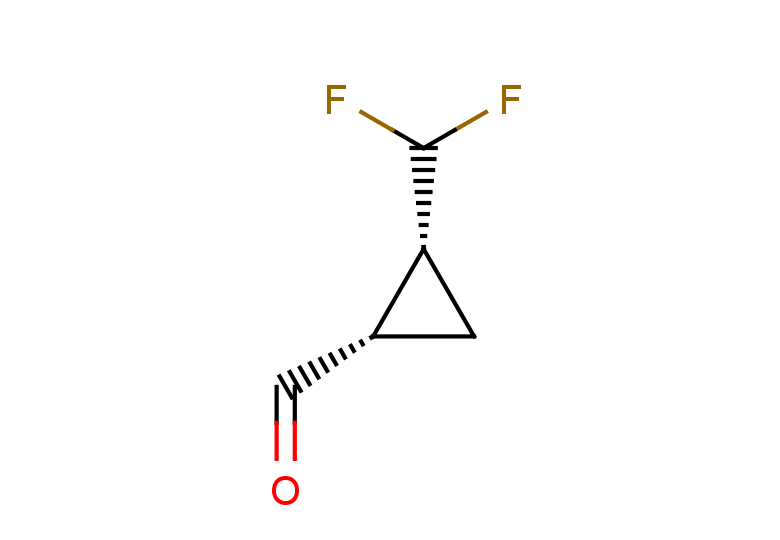 rac-(1R,2S)-2-(difluoromethyl)cyclopropane-1-carbaldehyde, cis
