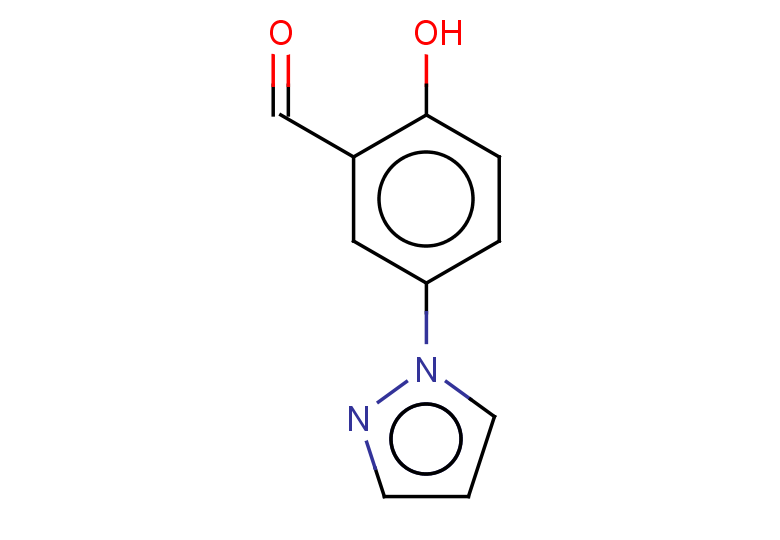 2-hydroxy-5-(1H-pyrazol-1-yl)benzaldehyde