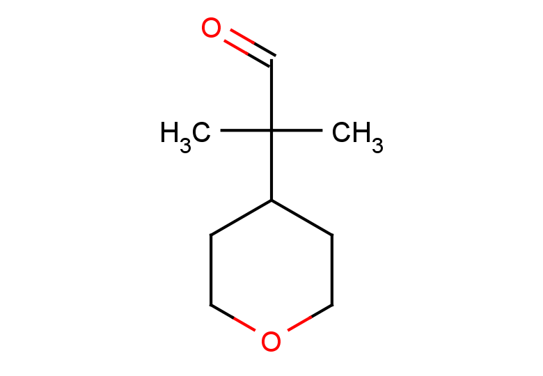 2-methyl-2-(oxan-4-yl)propanal