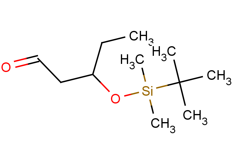 3-[(tert-butyldimethylsilyl)oxy]pentanal