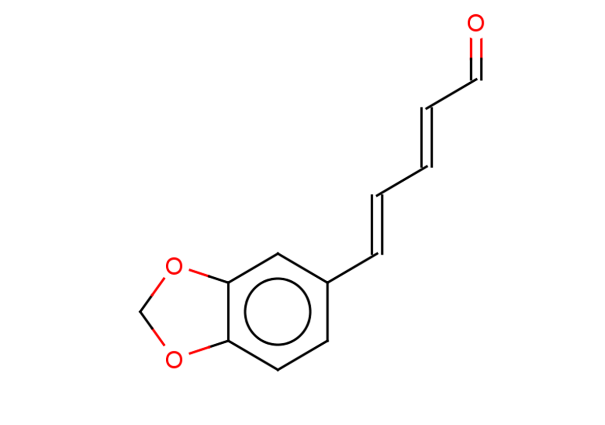 (2E,4E)-5-(1,3-dioxaindan-5-yl)penta-2,4-dienal