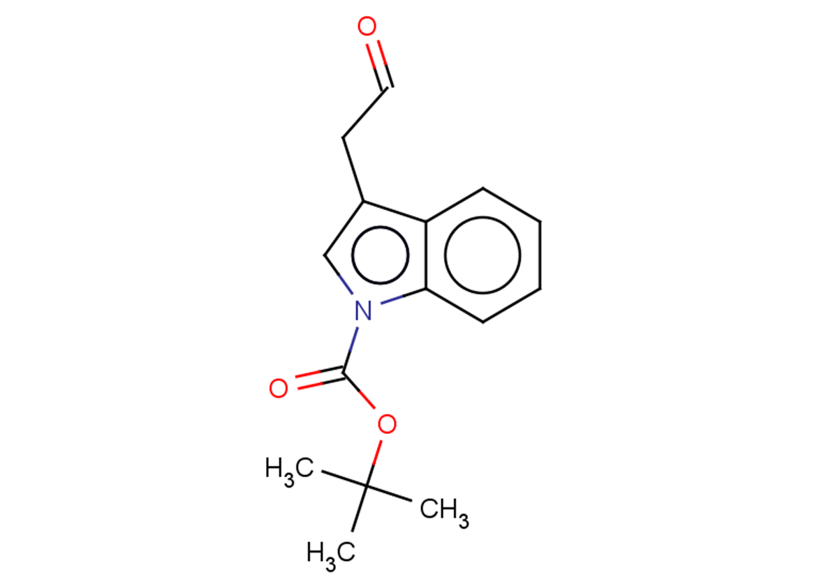 tert-butyl 3-(2-oxoethyl)-1H-indole-1-carboxylate